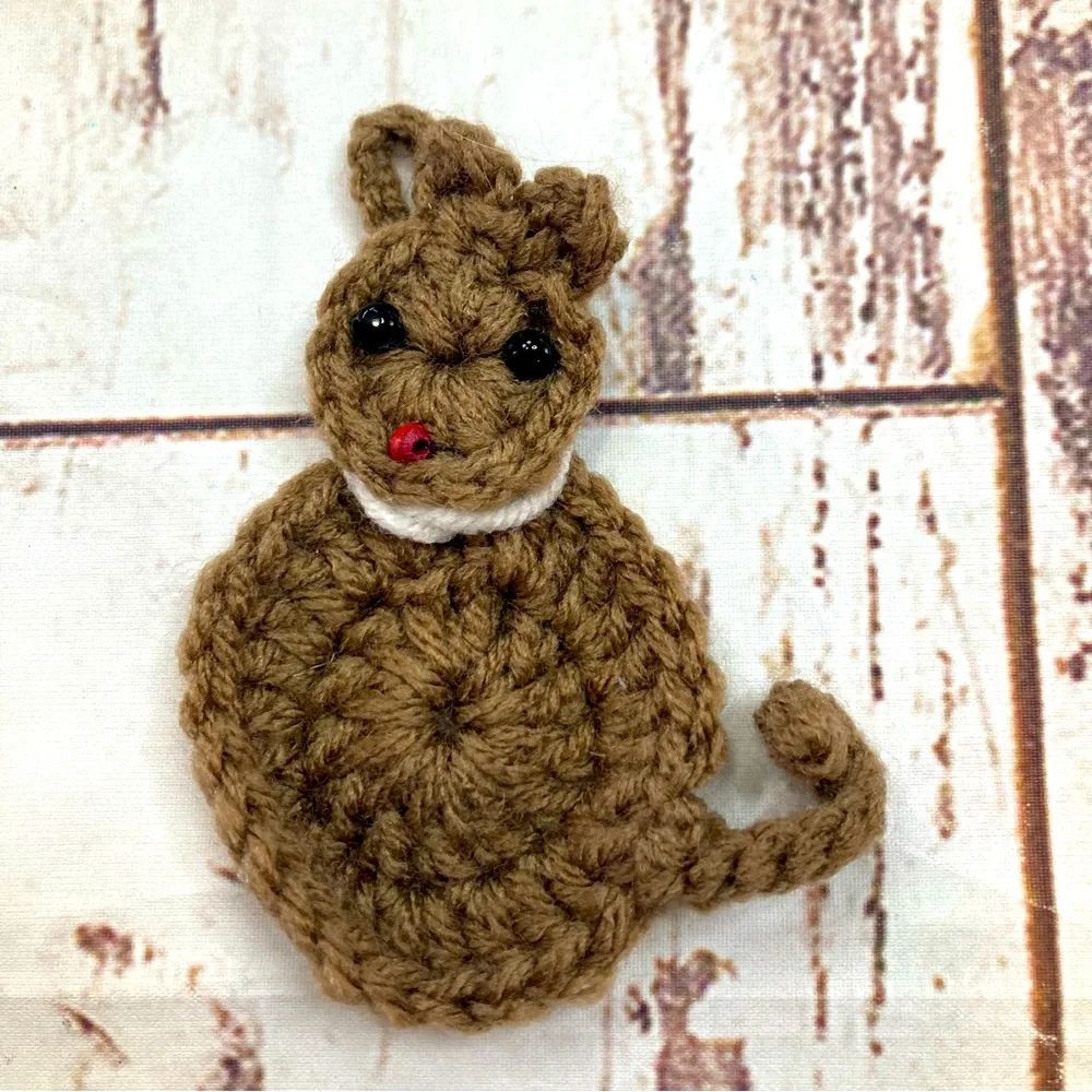 Hand Knit Halloween Ornaments Decorations - Picture 6 of 10